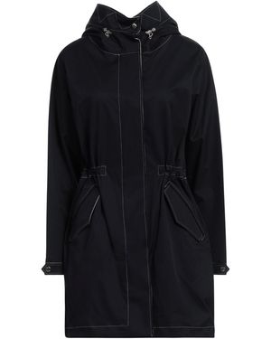 Moorer Overcoat & Trench Coat - Blue