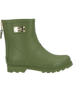 Rain By Lund Military Ankle Boots Rubber - Green