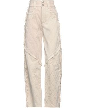 Isabel Marant Jeans Cotton, Hemp - White