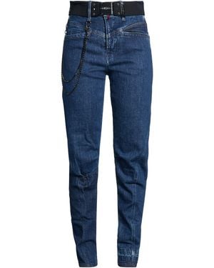 High Pantaloni Jeans - Blu