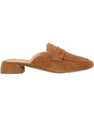 Bervicato Mules & Clogs - Brown