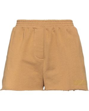 Douuod Camel Shorts & Bermuda Shorts Cotton - Natural