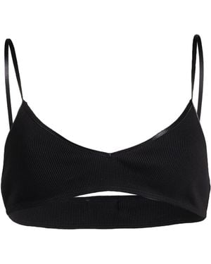 DONNI. Top Cotton, Modal, Elastane - Black