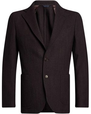 Tombolini Dark Blazer Wool - Black