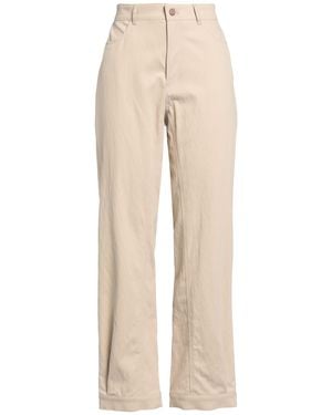 See By Chloé Trousers Cotton, Polyamide, Elastane - Natural