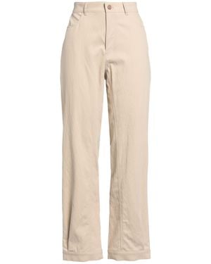See By Chloé Pants Cotton, Polyamide, Elastane - Natural