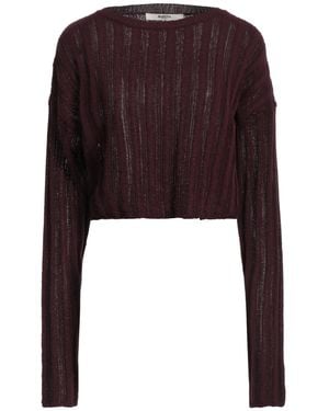 Barena Plum Jumper Organic Cotton - Purple