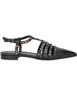 Strategia Sandals Leather - Black