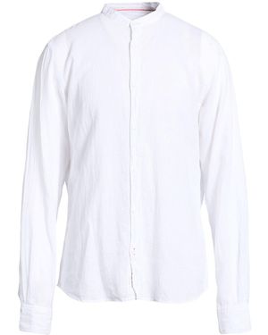 Yes-Zee Shirt Linen, Cotton - White