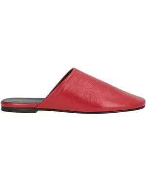 Jude Mules & Clogs Lambskin - Red