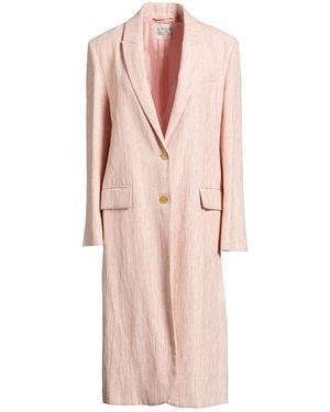 forte_forte Overcoats & Trench Coats - Pink