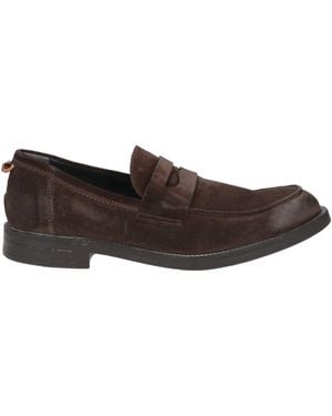 Moma Dark Loafers Leather - Brown