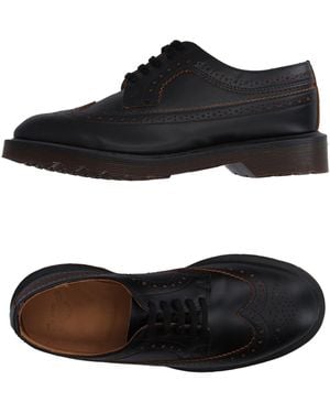 Dr. Martens Lace-Up Shoes Soft Leather - Black
