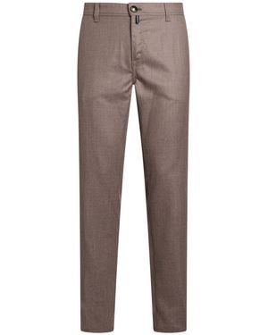 Luigi Borrelli Napoli Trousers Wool - Grey