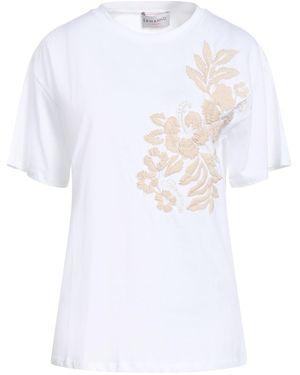 ERMANNO FIRENZE T-Shirt Cotton - White