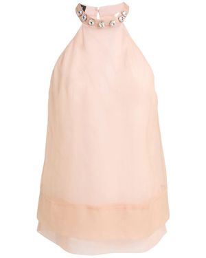 Pinko Top Silk - Pink