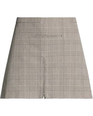 Courreges Mini Skirt Wool, Polyester - Grey