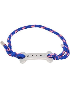 Marni Bright Bracelet Textile Fibres - Blue