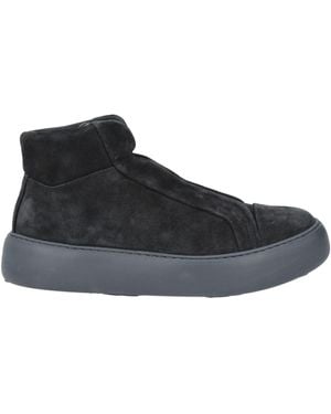 Pànchic Charcoal Trainers Leather - Blue