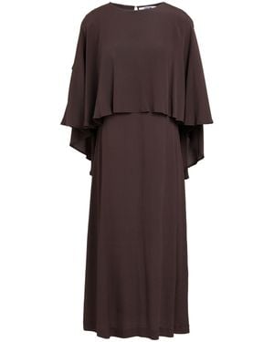 Grifoni Vestito Midi - Marrone