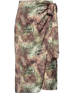 Gaelle Paris Midi Skirt - Green
