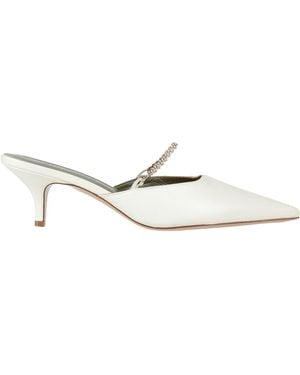 MARIA LUCA Mules & Clogs Leather - White
