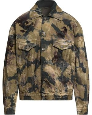 Dolce & Gabbana Jeansjacke/-Mantel - Grün