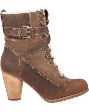 Timberland Botines De Caña Alta - Marrón