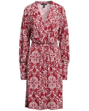 Laundry by Shelli Segal Brick Midi Dress Polyester, Elastane - Red
