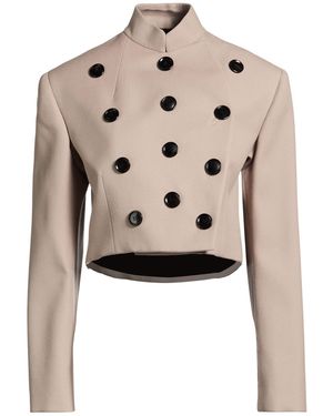 Alaïa Jacket Virgin Wool - Natural