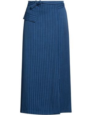 Gaelle Paris Midi Skirt - Blue