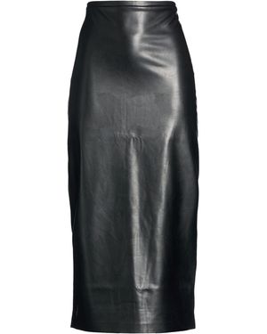 Norma Kamali Midi Skirt - Black
