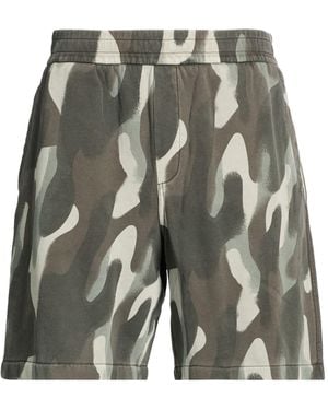 ARMANI EXCHANGE Khaki Shorts & Bermuda Shorts Cotton - Grey