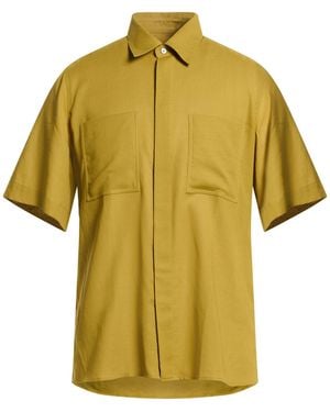 Ami Paris Shirt Cotton - Yellow