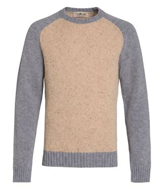 Irish Crone Jumper Wool - Natural