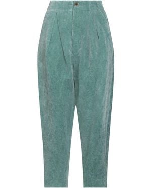 Uma Wang Trousers Cotton, Linen - Blue