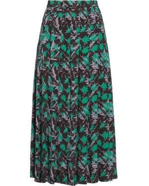 Attic And Barn Midi Skirt - Green