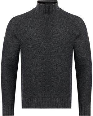 Alpha Studio Rollkragenpullover - Blau