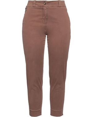 Cappellini By Peserico Pants - Brown