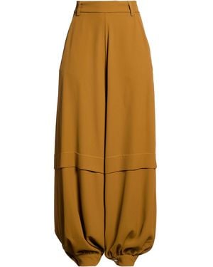 Haveone Trousers Polyester, Elastane - Natural