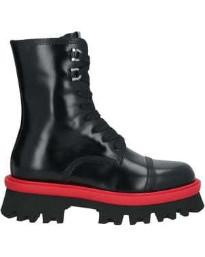 ショートブーツ・ブーティ SALVATORE FERRAGAMO BLACK LEATHER TIA ANKLE BOOTS Ferragamo Tia Ankle Boots in Black | Lyst