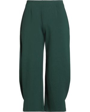 Rose' A Pois Emerald Pants Viscose, Nylon, Elastane - Green