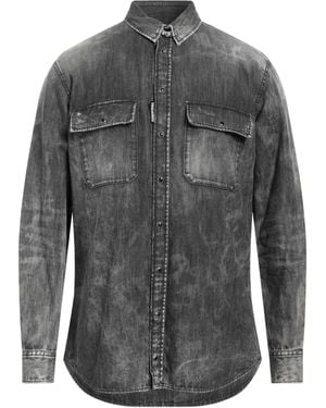 DSquared² Denim Shirt Cotton - Gray
