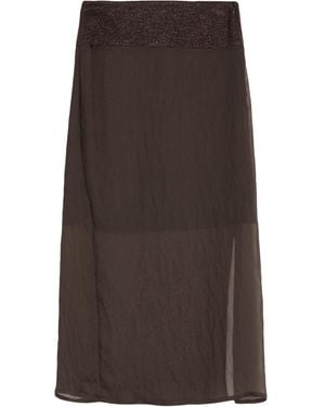 Peserico Midi Skirts - Brown