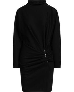 Dondup Mini Dress Viscose, Polyamide, Elastane - Black