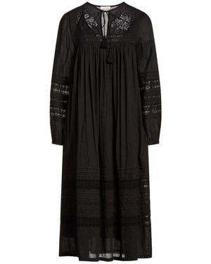 Antik Batik Midi Dress - Black