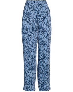 Marella Pants Polyester, Elastane - Blue