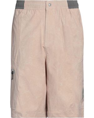 Adidas x And Wander Shorts & Bermuda Shorts Recycled Polyamide, Elastane - Natural