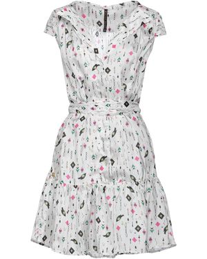 Manila Grace Short Dress - White