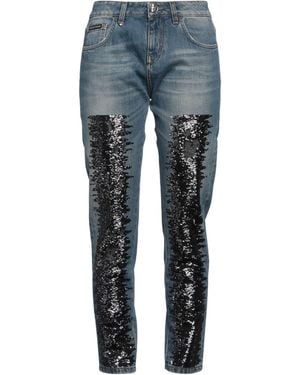 Philipp Plein Jeans Cotton, Polyester - Blue